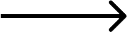 Black right-pointing arrow icon on white background, indicating direction or forward navigation.